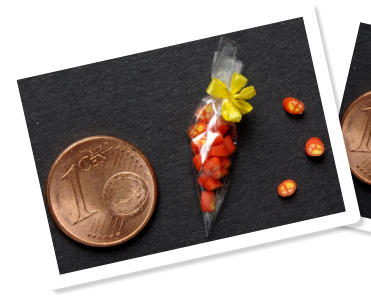 Orangenbonbons